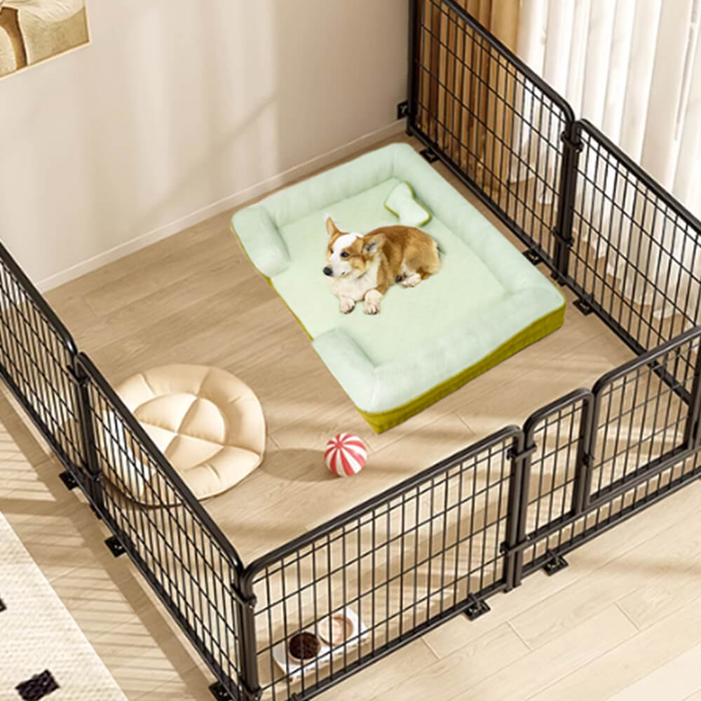 Sofá cama ortopédico grande para perros lavable y refrigerante
