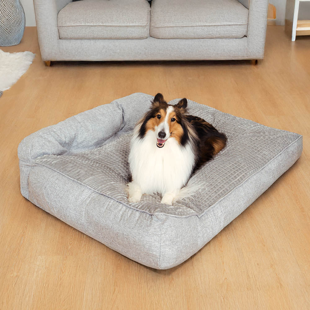 Cama grande e lavável para cães e gatos, espessada para todas as estações