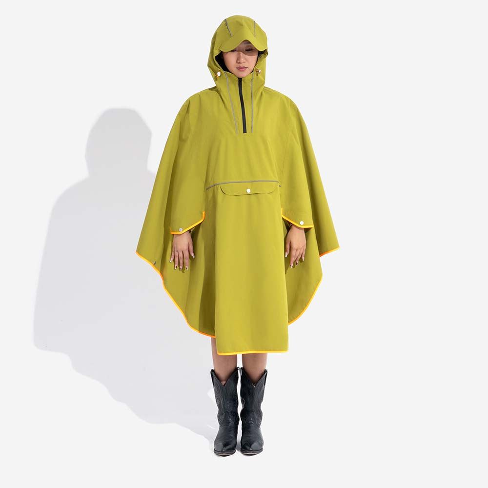 Impermeable reflectante ajustable con perros de bolsillo para perros que coinciden con la estadía del impermeable