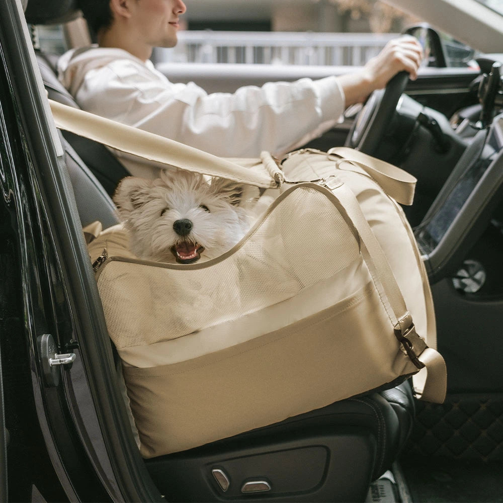 Asiento elevador para coche para perros impermeable y transpirable - Pup Rover