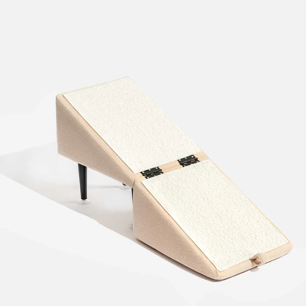Escalera para perros en forma de rampa de madera convertible 2 en 1