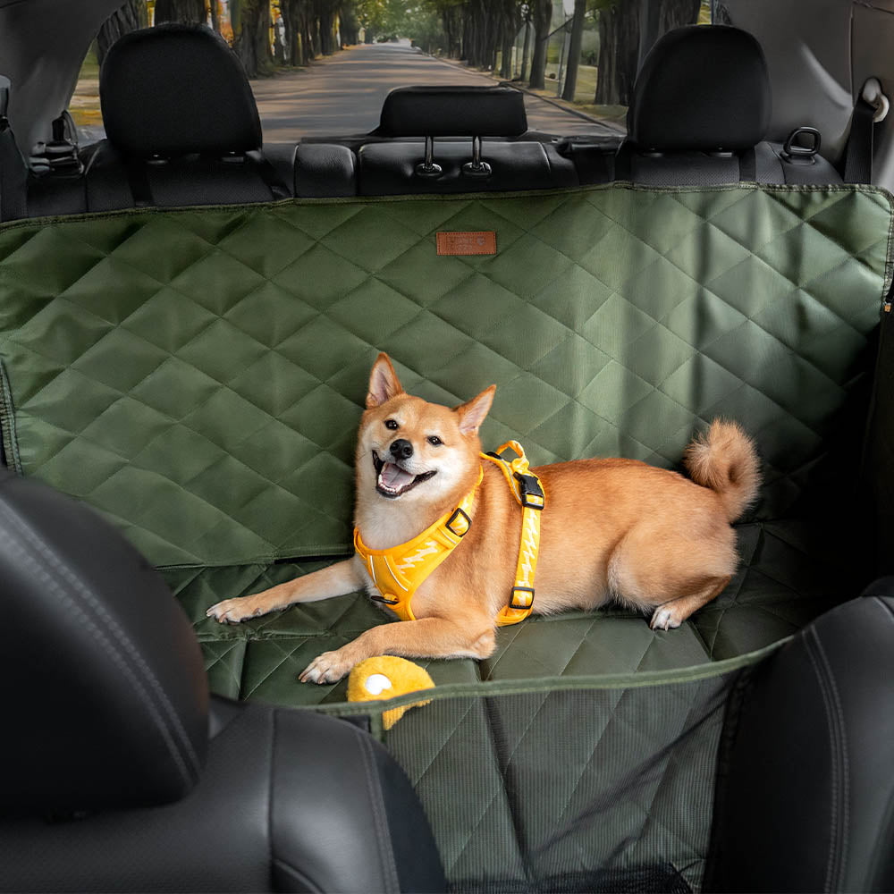 Extensión de asiento trasero para perros móvil para dormitorio extra grande y de cobertura total - Ideal para viajar y acampar