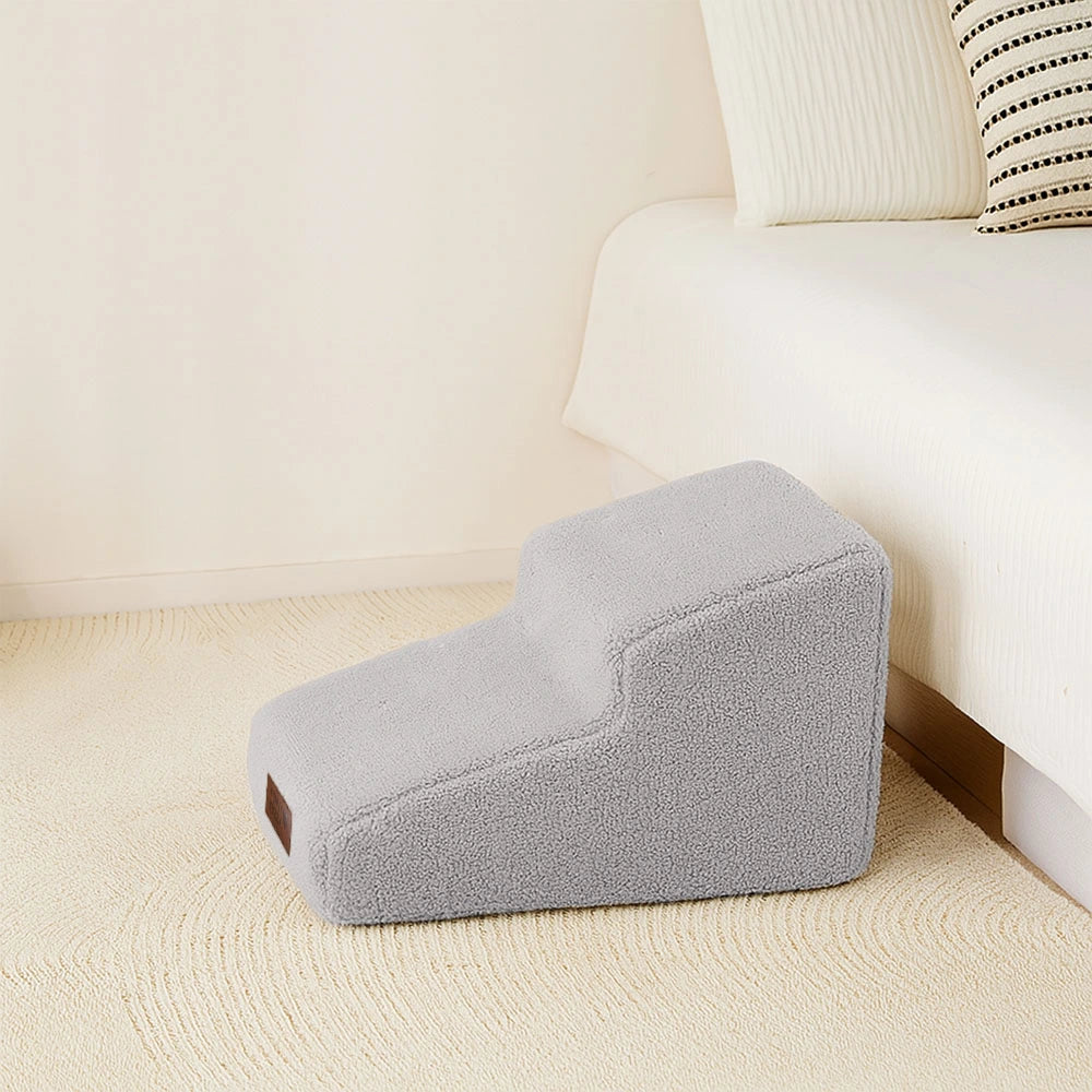 Ayuda para escalar para el acceso a la cama y el sofá Protección articular Rampa de perro blanda escalones