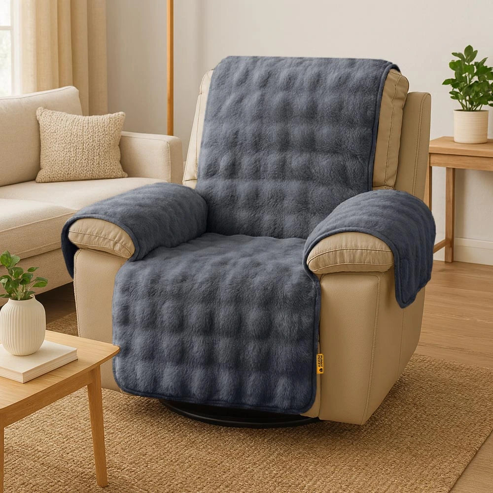 Fluffy suave muebles suaves de la cubierta del sofá de los muebles