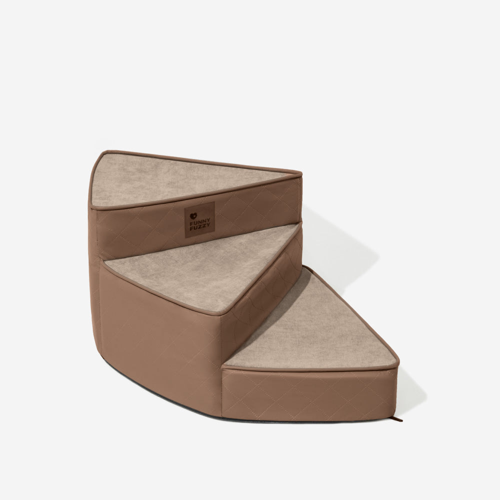 Escaleras de mascotas de espiral extraíbles repelentes de agua de lujo