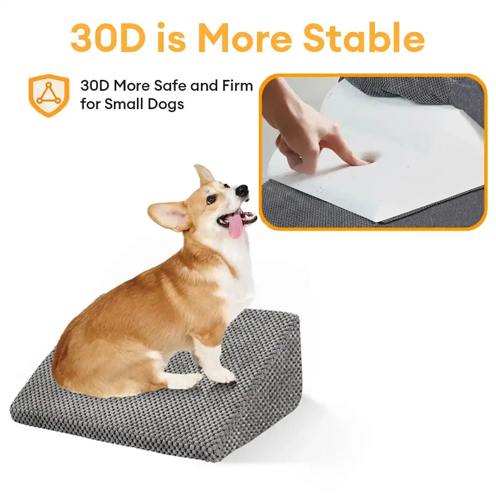 Rampas de perro de espuma modular con escaleras para escaleras con Velcro