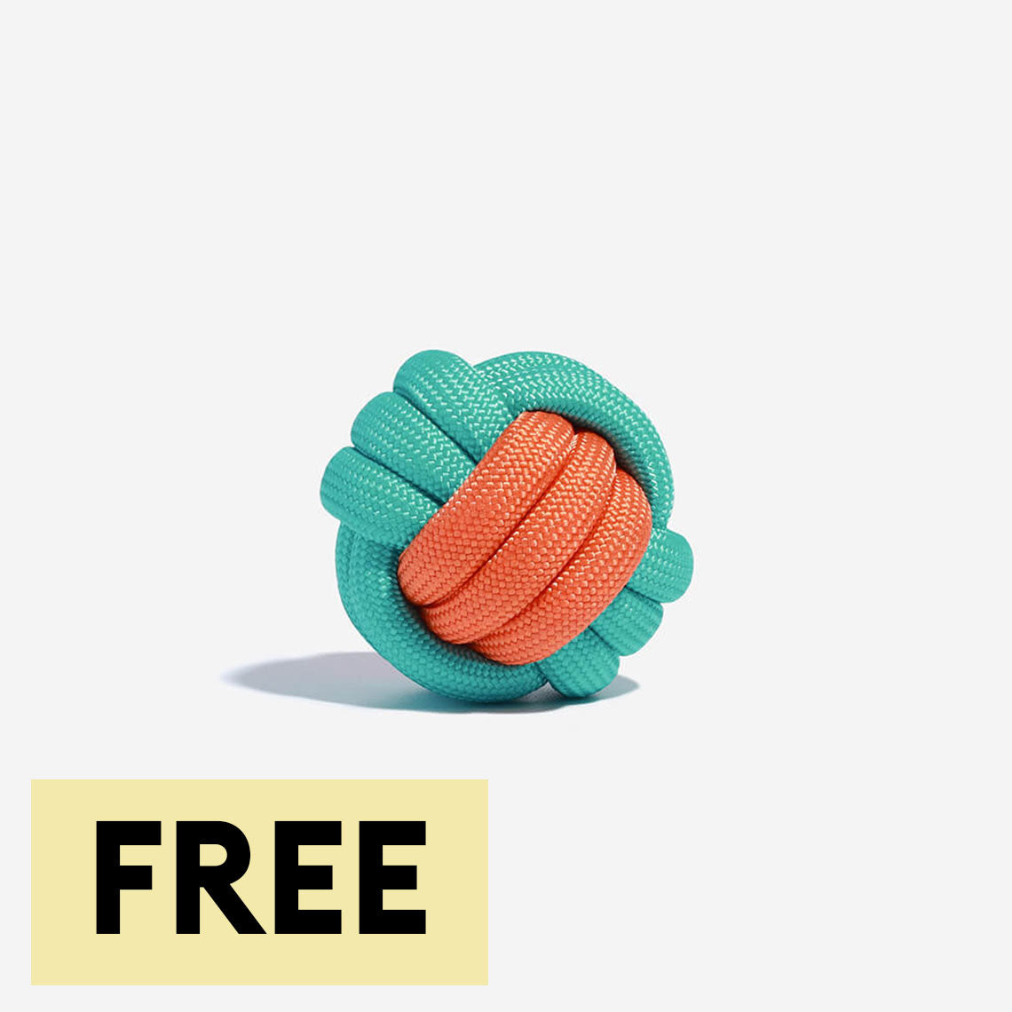 Juguetes para perros que lanzan pelotas con nudos - <tc>Color</tc> Choque