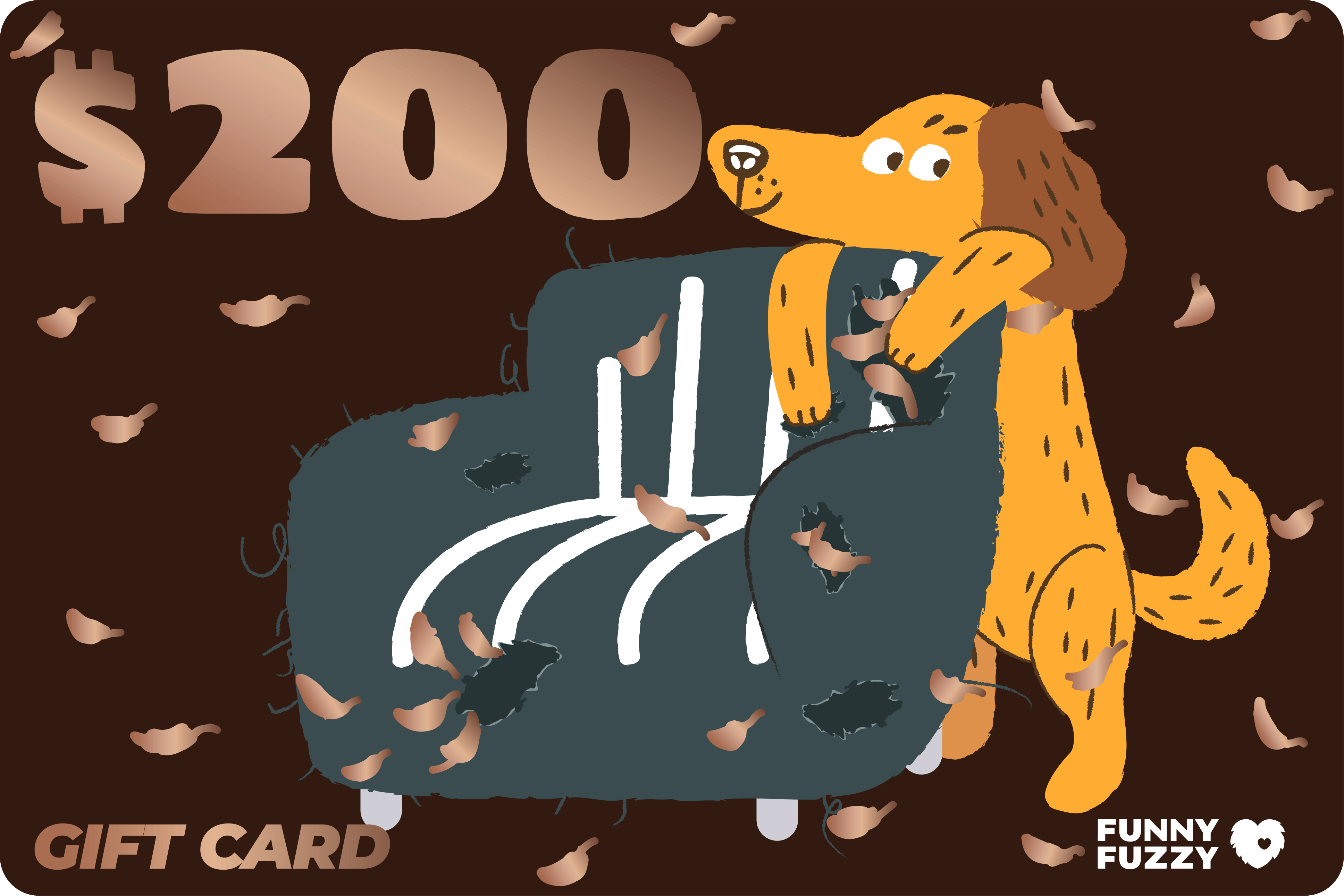 Carte-cadeau FUNNYFUZZY de 200 $