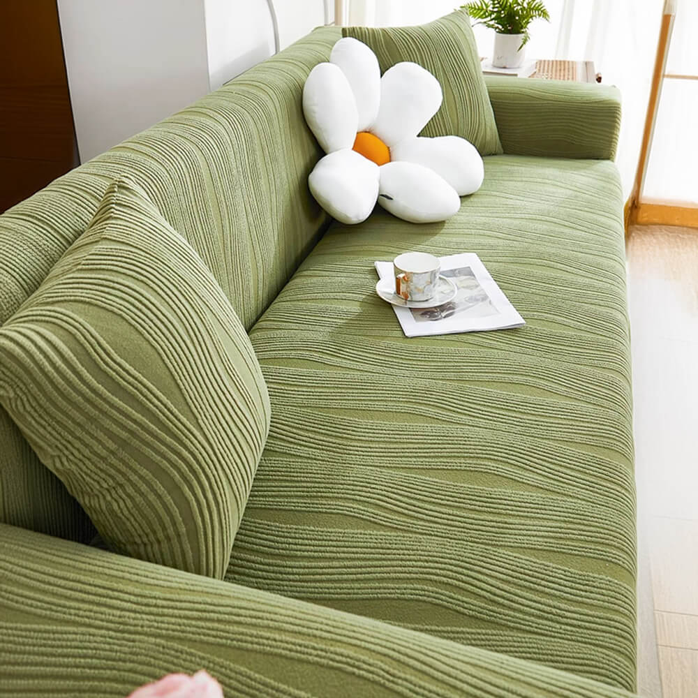 Jacquard STRING Cubierta de sofá de cobertura completa