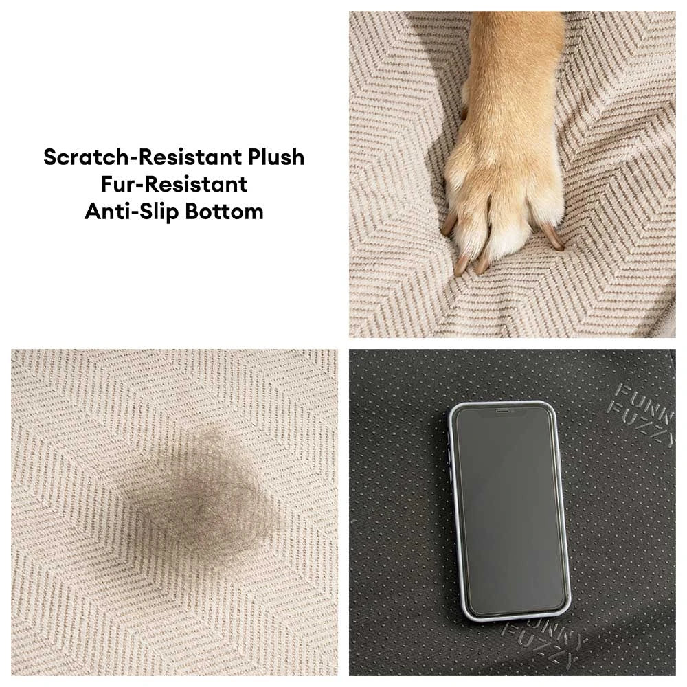 Escalones para mascotas de esponja desmontable antideslizante extra anchos de chenilla - SafeRamp