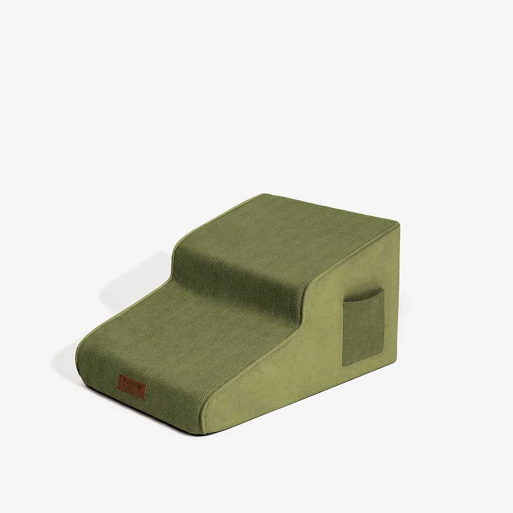 Escalones para mascotas de esponja desmontable antideslizante extra anchos de chenilla - SafeRamp