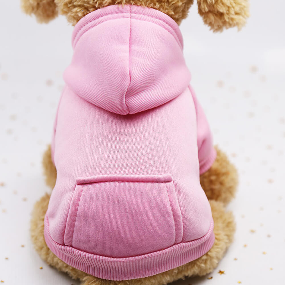 Sweats à capuche colorés et confortables pour chien – Parfaits pour un confort par tous les temps.