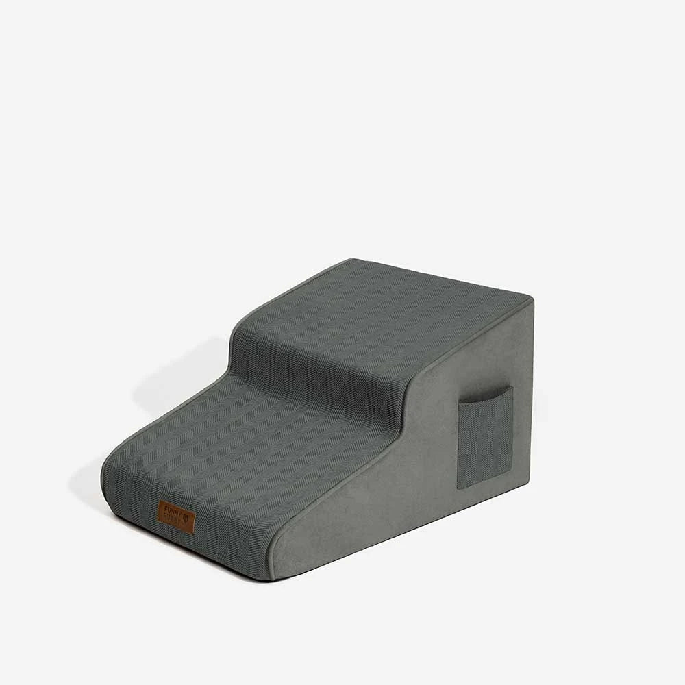 Escalones para mascotas de esponja desmontable antideslizante extra anchos de chenilla - SafeRamp