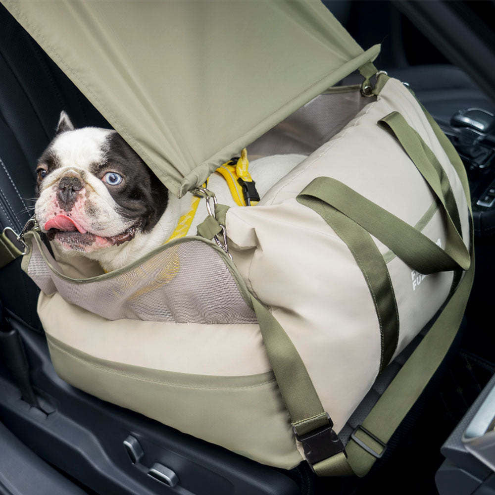 Asiento elevador para coche para perros impermeable y transpirable - Pup Rover