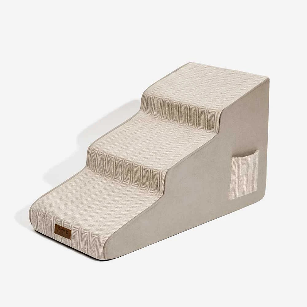 Escalones para mascotas de esponja desmontable antideslizante extra anchos de chenilla - SafeRamp