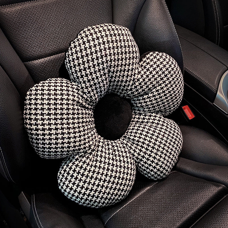 Deluxe Houndstooth Breathable Mesh Cor Cover Full Set Full Set