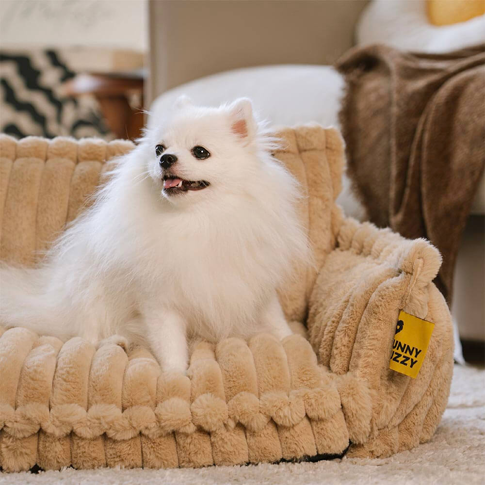 Gran almohada de perros suaves y esponjosas lavables con almohada de perro suave para perros sofá sofa-snozy sueño