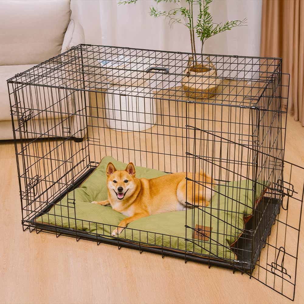Alfombra para perros de lujo, repelente al agua y de doble cara que calma