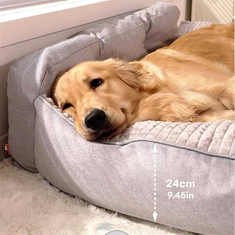 Cama para Gatos y Perros Gruesa y Lavable de Gran Tamaño para Todas las Estaciones