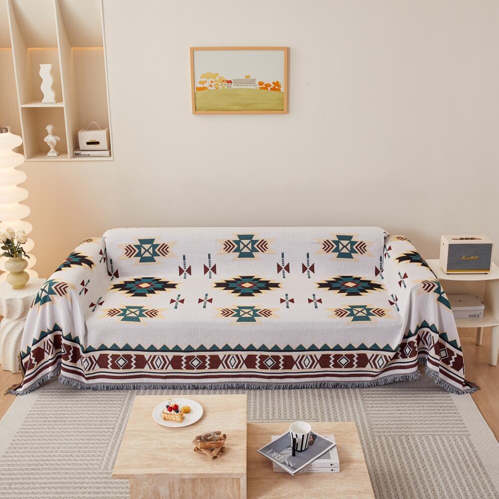 Housse de Protection de meubles à motif bohème, décoration de canapé, résistante à l'usure