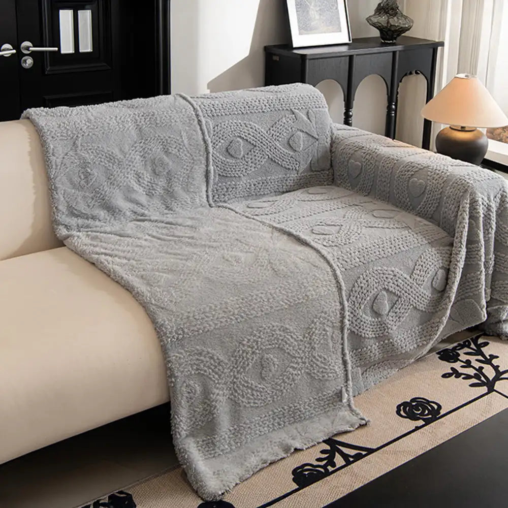 Cubierta de sofá protectora multifuncional de Star Series Plush Multifuncional