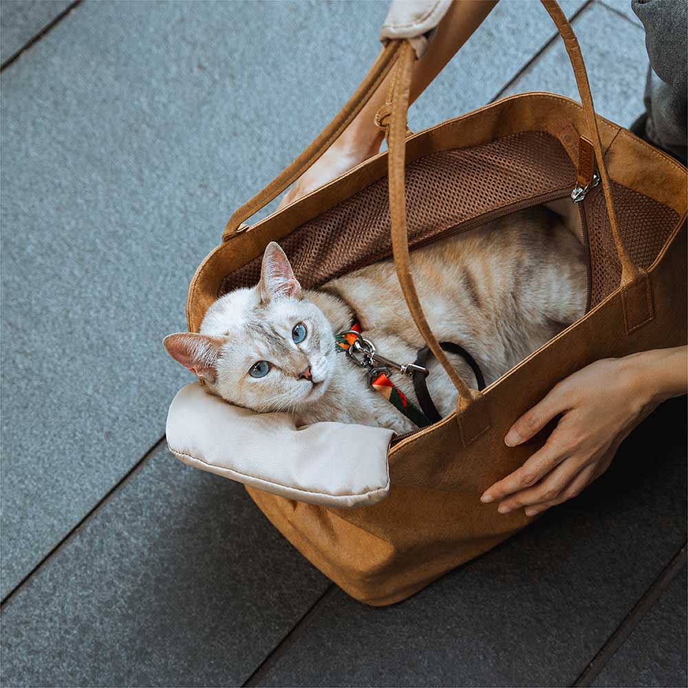 Transportín para mascotas impermeable y ecológico Dupont Vogue - City Roamer