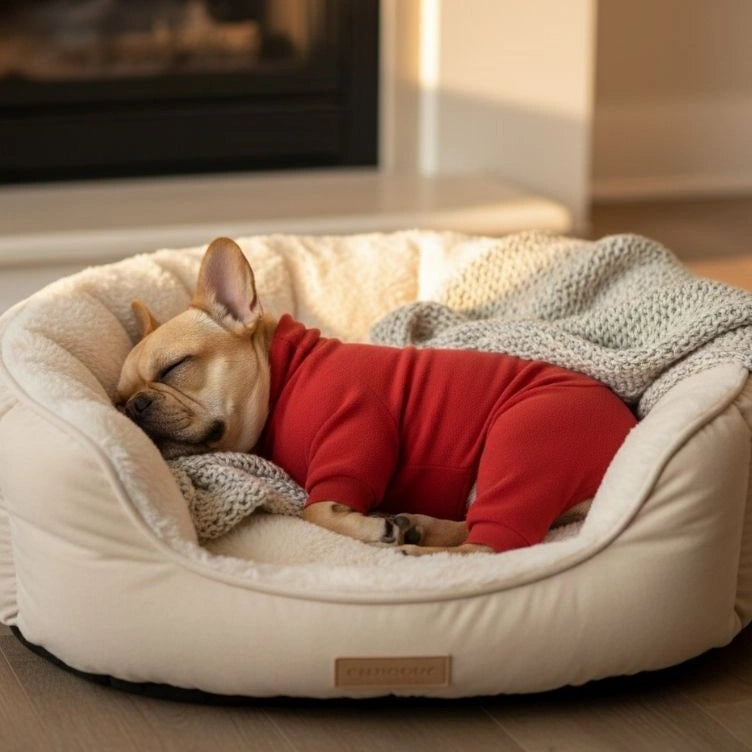 Pajama de perros acogedoras - ropa de dormir perfecta para perros grandes
