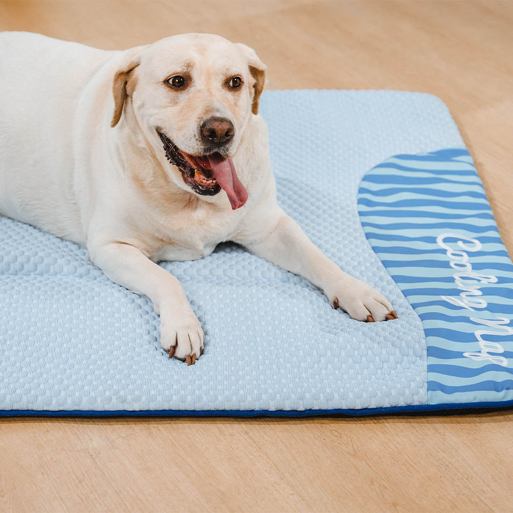 Alfombrilla para perros grande, lavable, antideslizante - Siesta refrescante