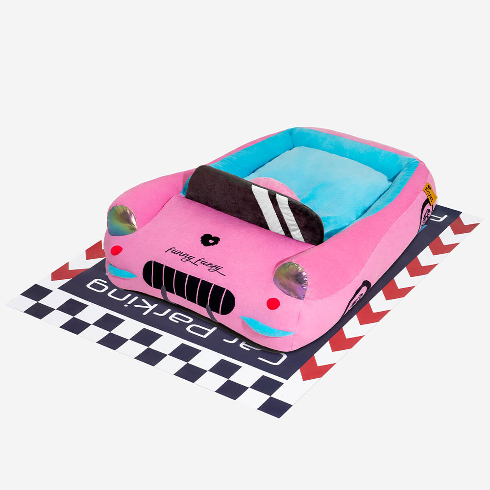Cama de mascotas de autos de carreras convertibles clásicos - Fast & Fur