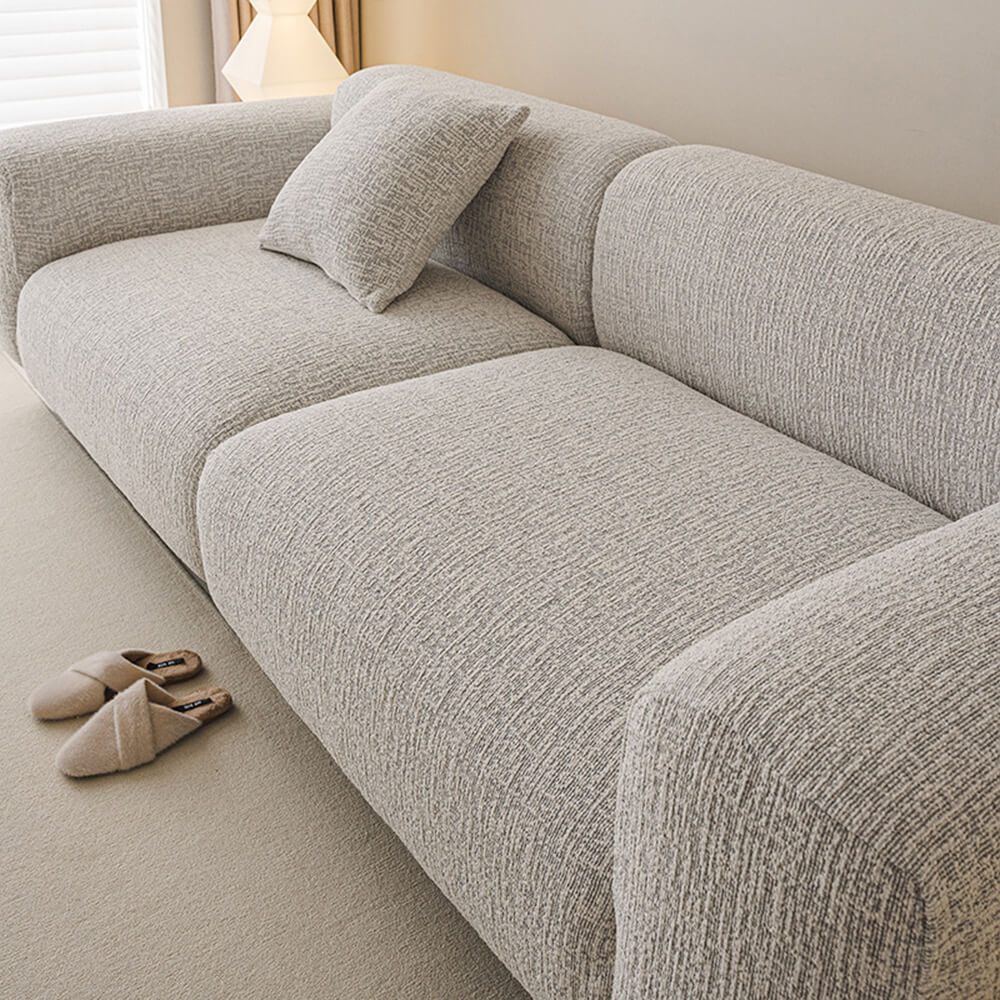 Elegante sofá de chenille All-Season