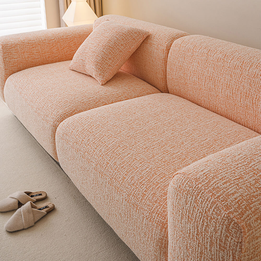 Elegante sofá de chenille All-Season