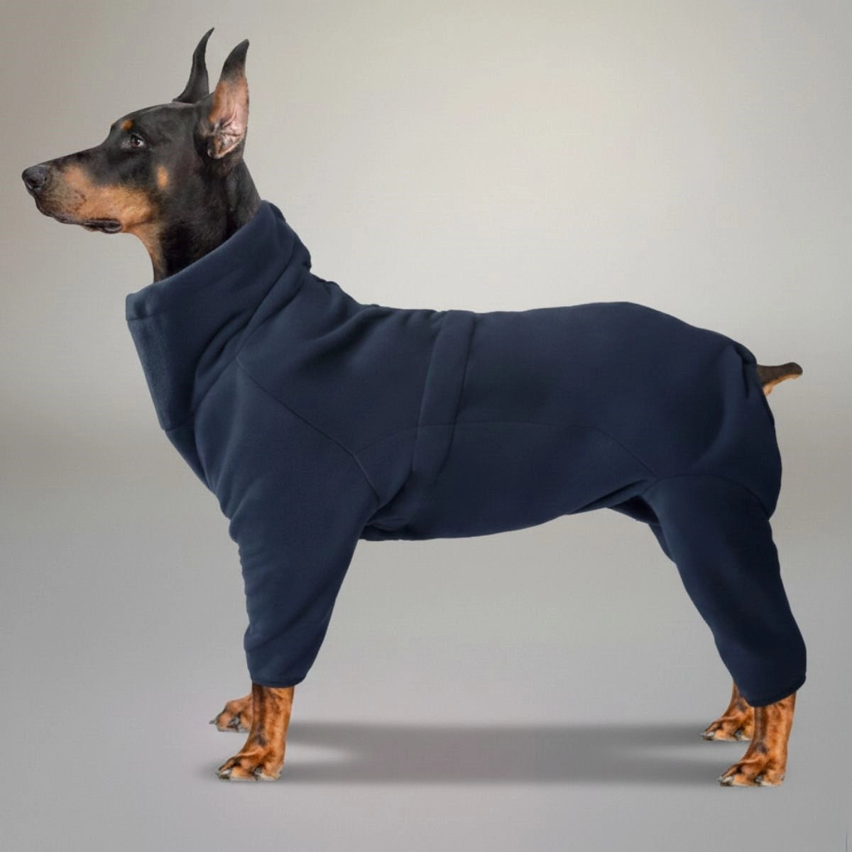Traje de perros de vellón: calidez acogedora y de cuerpo completo para el clima frío