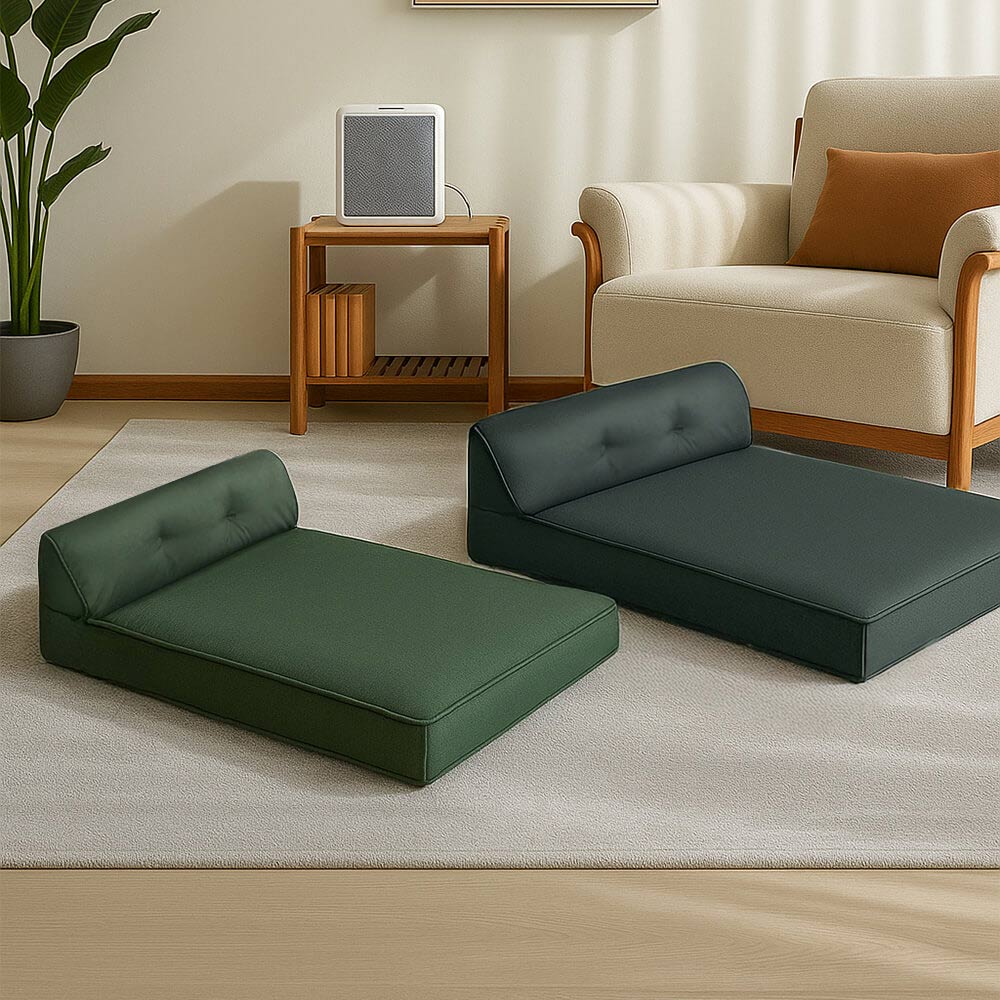 Impermeable & Cama grande para perros, resistente al pelo, gruesa, lavable para todas las estaciones