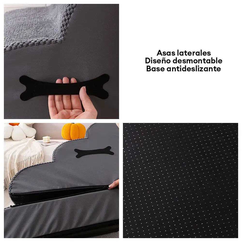 Escaleras para perros suaves y lavables, ajustables y antideslizantes, con rampa suave