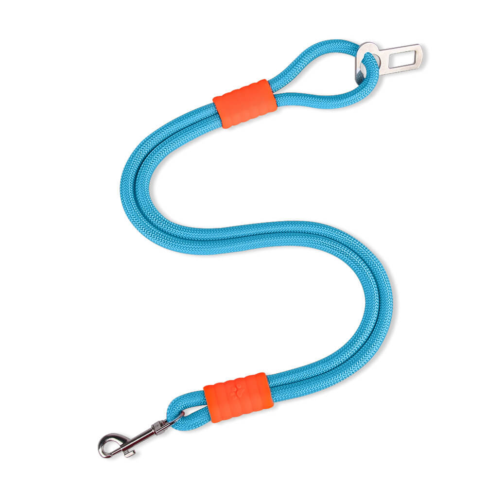 Cinturón de seguridad para perro de nailon antidesgarro para asiento de coche