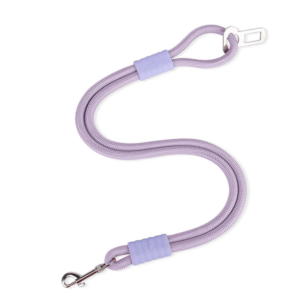 Cinturón de seguridad para perro de nailon antidesgarro para asiento de coche