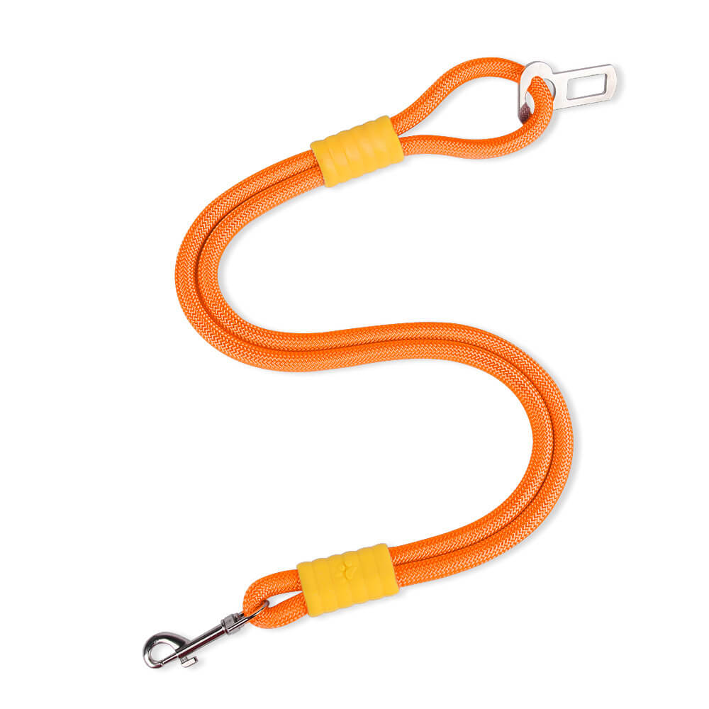 Cinturón de seguridad para perro de nailon antidesgarro para asiento de coche
