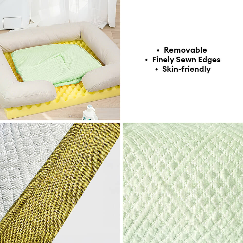 Sofá cama ortopédico grande para perros lavable y refrigerante