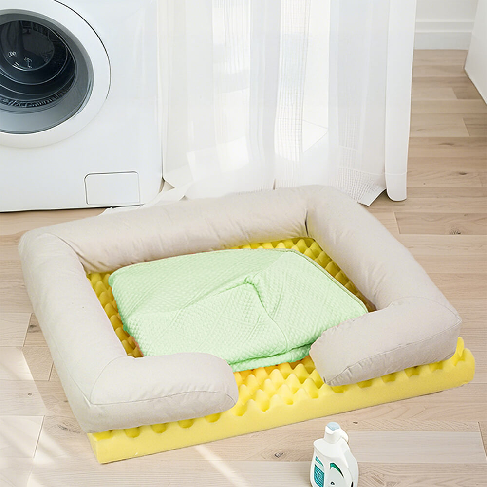 Sofá cama ortopédico grande para perros lavable y refrigerante