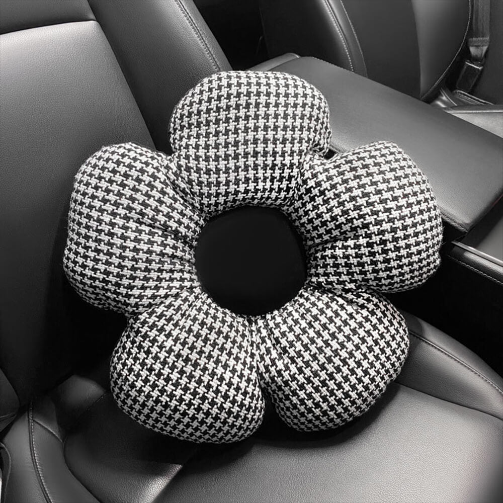 Deluxe Houndstooth Breathable Mesh Cor Cover Full Set Full Set