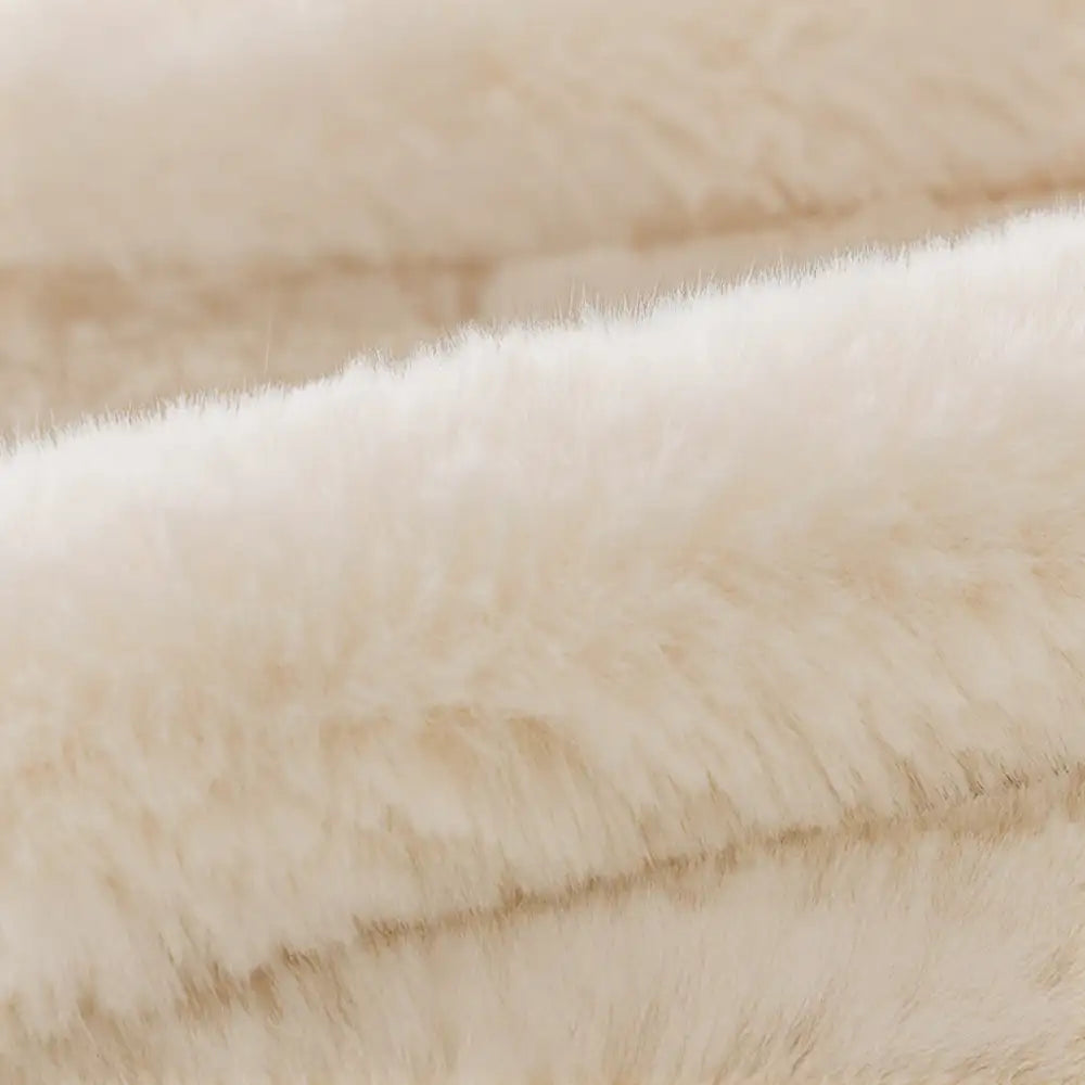 Cubierta decorativa para sofá de protección de muebles de felpa suave y cómoda