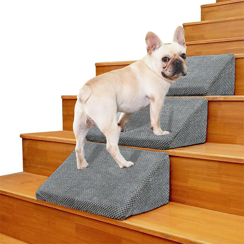 Rampas de perro de espuma modular con escaleras para escaleras con Velcro
