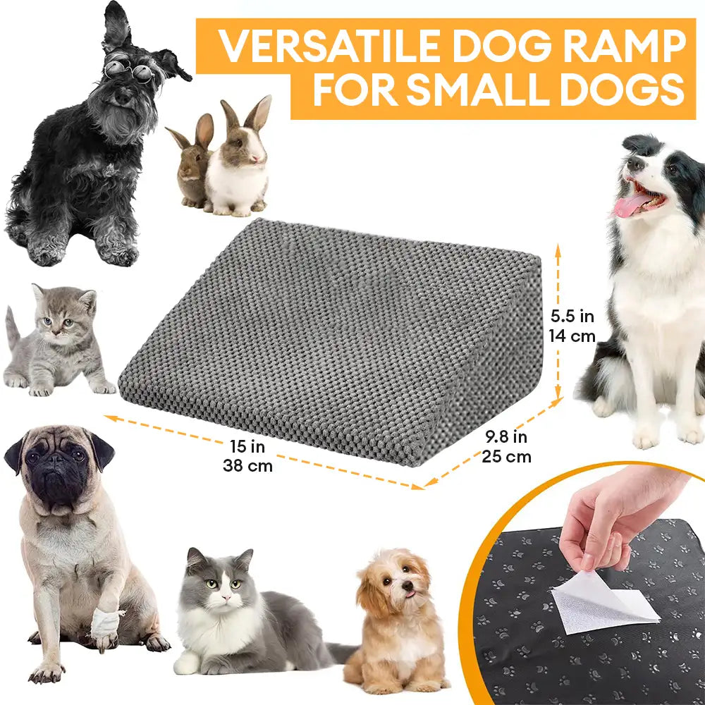 Rampas de perro de espuma modular con escaleras para escaleras con Velcro