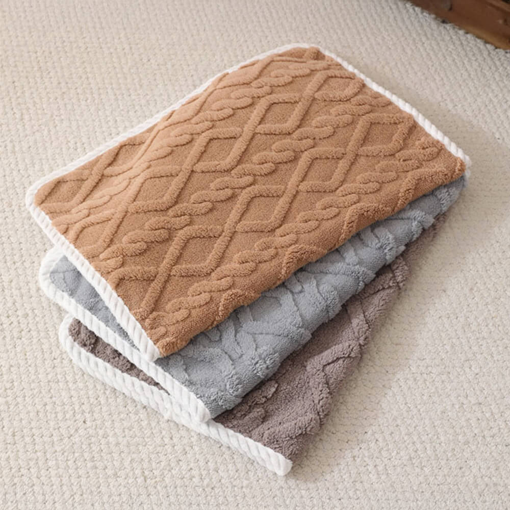 Luxurious Wating Water Tough Soft Warm Polar Fleece Dog Maneta de perros