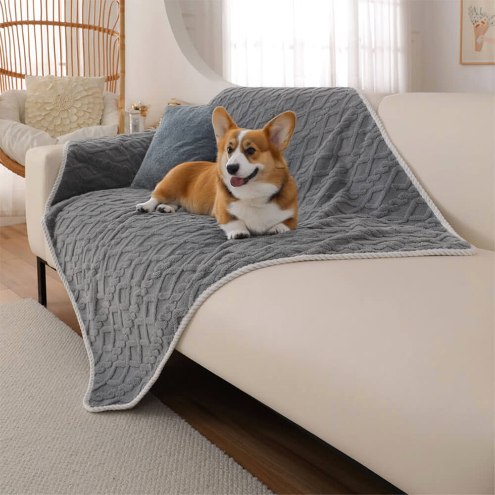 Luxurious Wating Water Tough Soft Warm Polar Fleece Dog Maneta de perros