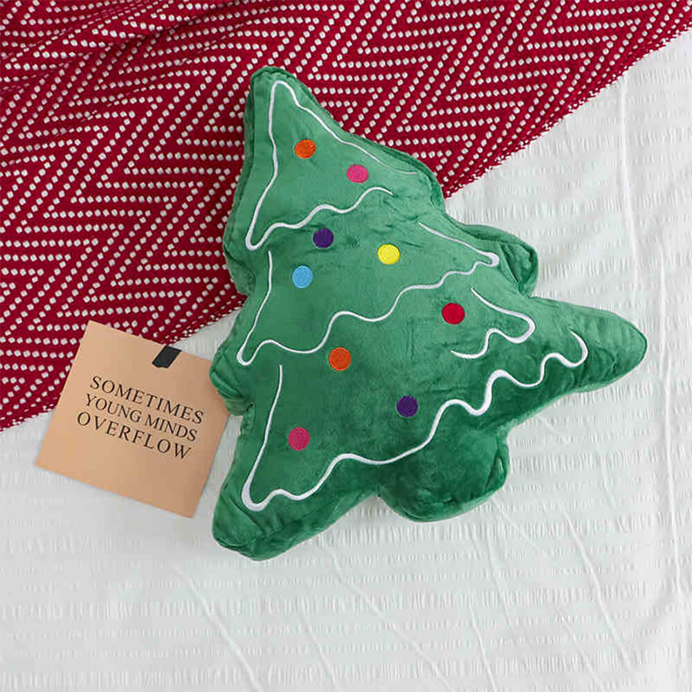 Almohada decorativa para sofá lumbar de casa con motivo navideño