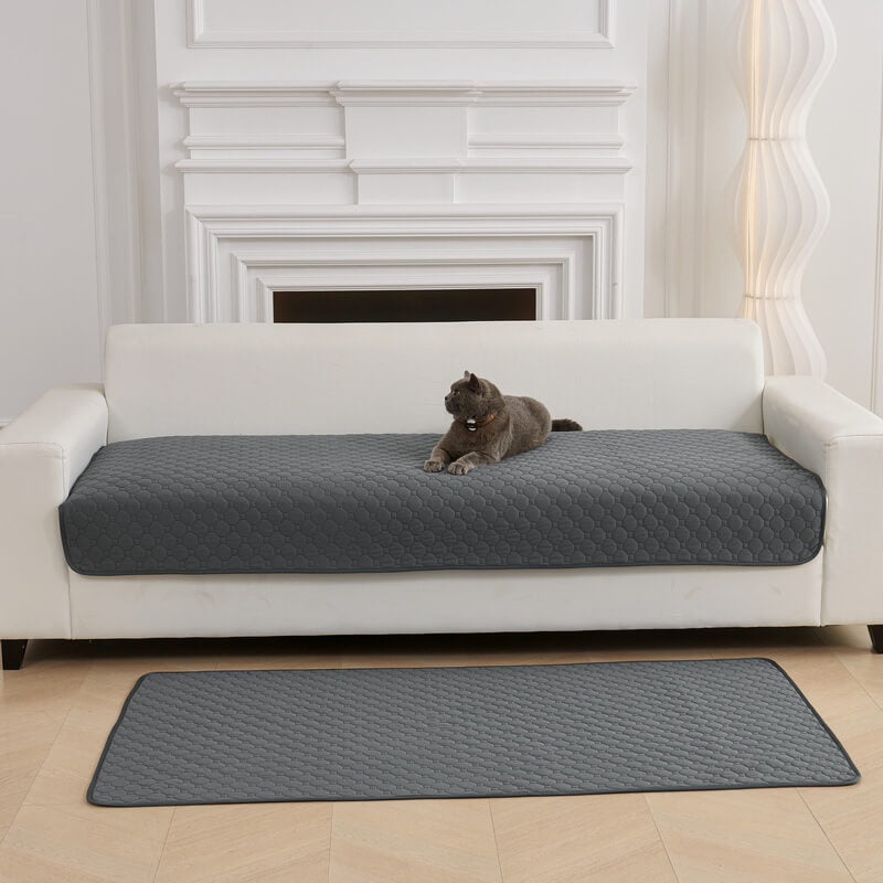 Estera absorbente multiusos a prueba de fugas y lavable para sofá y cama para mascotas