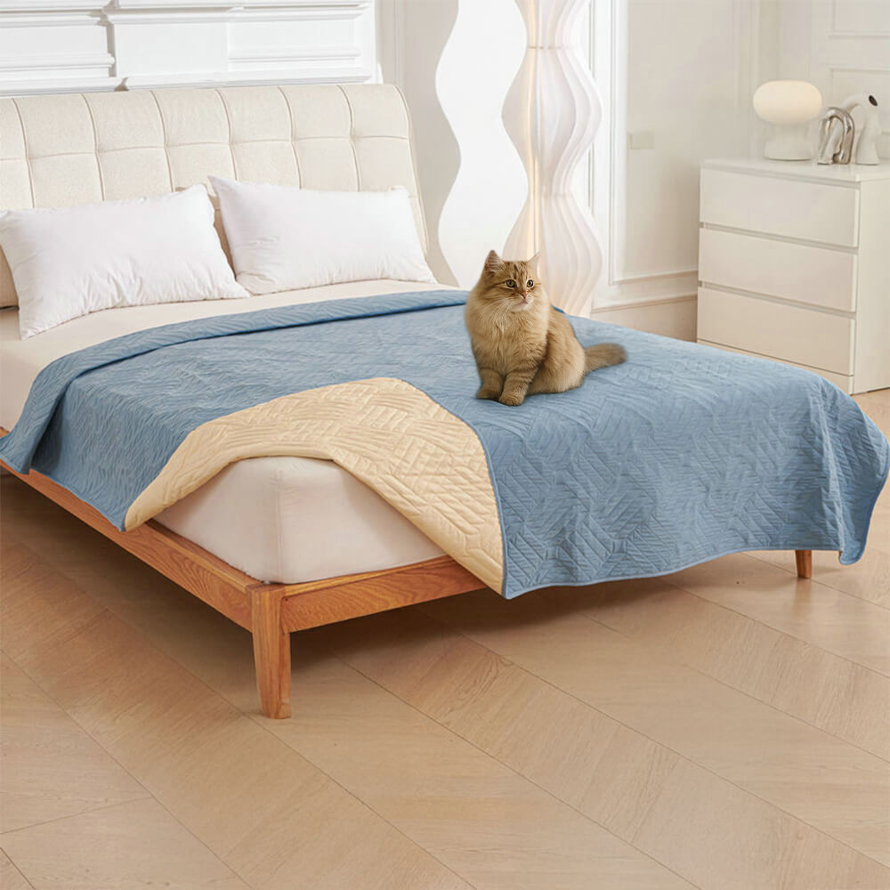 Cobertor de cama para mascotas multifuncional, resistente al agua, a prueba de orina y lavable