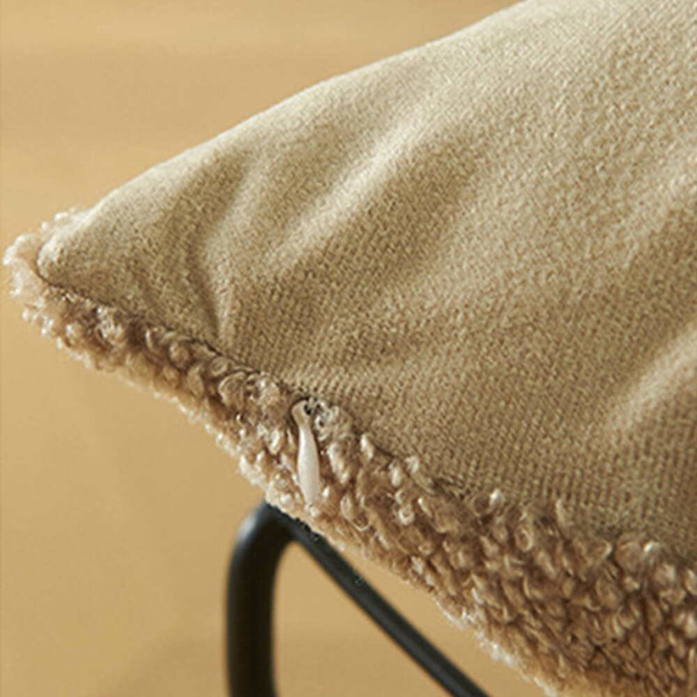 Cuschón de almohada de sofá de tiro moderno moderno con textura de lujo