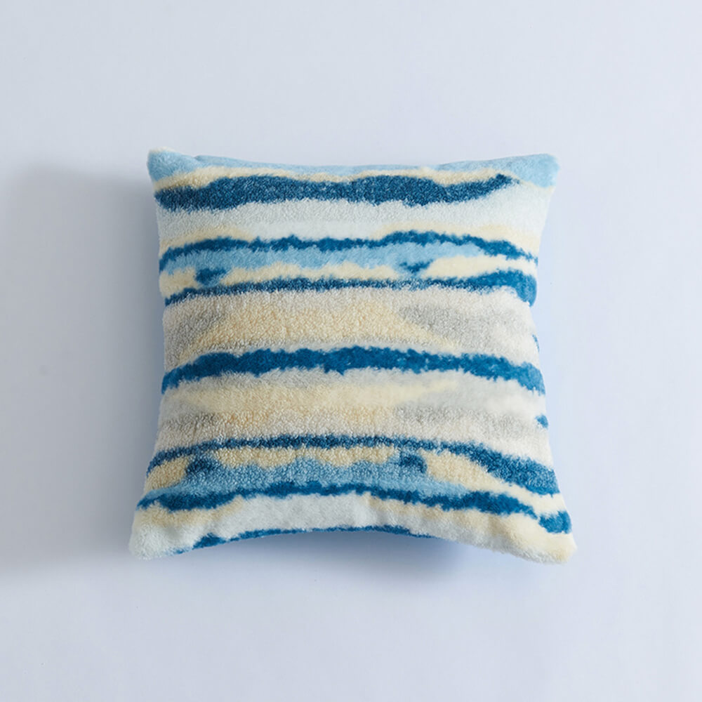 Cuschón de almohada de sofá de tiro moderno moderno con textura de lujo